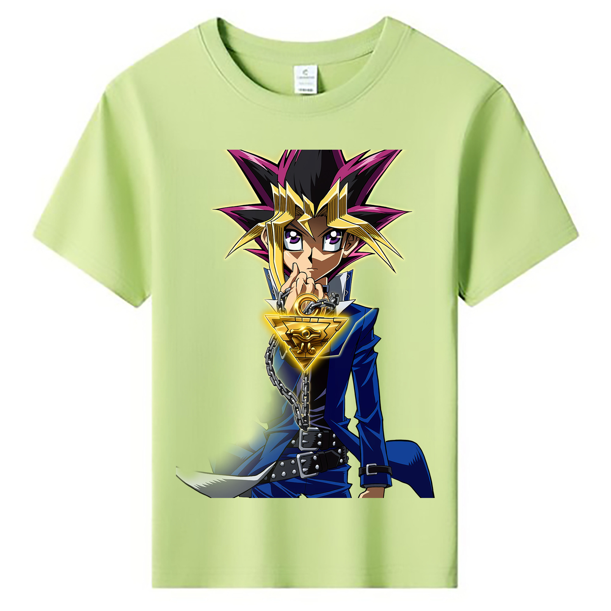 （画像用） 遊☆戯☆王 Yu-Gi-Oh! 綿100％キッズTシャツ（フロントプリント）